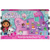 Gabbys Dollhouse Conjunto 12 Mini Bonecos MEOW-MAZING SUNNY