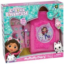 Gabbys Dollhouse Diario de Pelucia FUN Gabbys Dollhouse Diario de Pelucia FUN