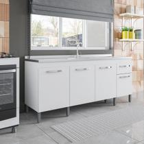 Gabinete 180cm Balcão Multiuso Cozinha Armário 4 Cores Gabinete 180cm Balcão Multiuso Cozinha Armário 4 Cores