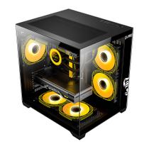Gabinete aquario gamer grodd night preto Gabinete aquario gamer grodd night preto