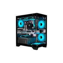 Gabinete Aquário K-Mex Poseidon II, Micro ATX, Sem Fan, Sem Fonte - CG-01F9
