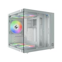 Gabinete Aquário Life Branco Vidro MicroATX MiniATX ITX