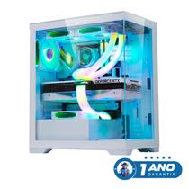 Gabinete Aquario Poseidon ATX White W1G4