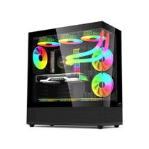 Gabinete Aquarius MT-G850BK Sem Fonte C3 Tech Gaming - 401030620100