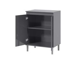 Gabinete Armario Armarinho Cozinha Lavanderia Multiuso Cinza - EJ Gabinete Armario Armarinho Cozinha Lavanderia Multiuso Cinza - EJ