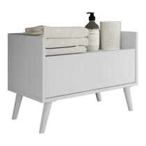 Gabinete Armário Banheiro 80Cm Multimóveis V5000 Branco Gabinete Armário Banheiro 80Cm Multimóveis V5000 Branco