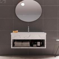 Gabinete Armário Banheiro Em Mdf Com Cuba Zoff Gabinete Armário Banheiro Em Mdf Com Cuba Zoff