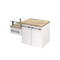 Gabinete Armario Para Banheiro Legno 830 (somente Balcao) Branco Chess C-carvalho Gabinete Armario Para Banheiro Legno 830 (somente Balcao) Branco Chess C-carvalho