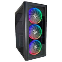 Gabinete atx brazilpc gamer bpc c2-2901 black 2xusb s/fonte