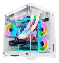 Gabinete Atx Gamer Liketec Mad Rock Snow 2041 Branco