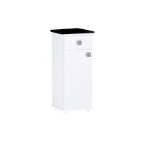 Gabinete Balcão Multiuso P/Bebedouro Karol 01 Porta 01 Gaveta - Ajl Móveis