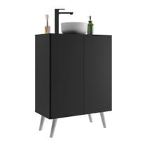 Gabinete Banheiro 2 Portas Retrô 63Cm Multimóveis V5006 Gabinete Banheiro 2 Portas Retrô 63Cm Multimóveis V5006