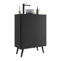 Gabinete Banheiro 2 Portas Retrô 63cm Multimóveis V5006