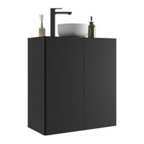 Gabinete Banheiro 2 Portas Suspenso 63Cm Multimóveis V5007 Gabinete Banheiro 2 Portas Suspenso 63Cm Multimóveis V5007