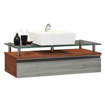 Gabinete Banheiro 60cm Ametista Gabinete Banheiro 60cm Ametista