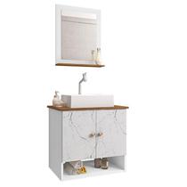 Gabinete Banheiro Deli Cuba Torino Bco Torneira DL08 Val ABS