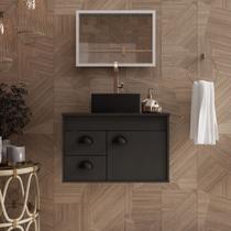 Gabinete Banheiro Em Mdf com Pia Cuba - Udine Gabinete Banheiro Em Mdf com Pia Cuba - Udine