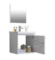 Gabinete Banheiro Em Mdf Com Pia Cuba - Veneto