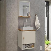 Gabinete Banheiro Lima Cuba Tulipa Bco Torneira DL08 Val ABS