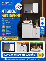 Gabinete Banheiro Suspenso Com Cuba Moderna Espelheira Armário Fechado Gavetas E Design Elegante Gabinete Banheiro Suspenso Com Cuba Moderna Espelheira Armário Fechado Gavetas E Design Elegante