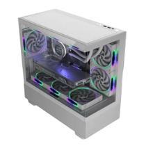 Gabinete Brazil Bpc Matx Gamer Bpc-k215 Branco C/ 6 Coolers Sem Fonte