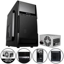 Gabinete c3tech micro-atx c/ fonte 200w preto MT-23