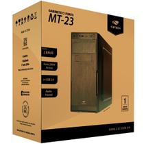 Gabinete C3Tech, Micro-ATX, com Fonte, Preto - MT-23V2BK - C3 tech