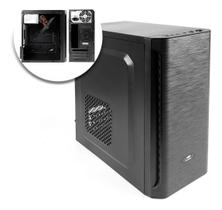 Gabinete C3Tech Micro ATX MT-30BK Com fonte 200W