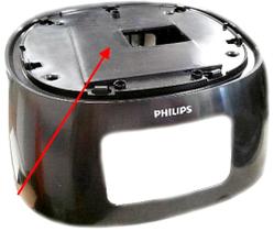 Gabinete/capa superior de reposição para fritadeira airfryer modelo ri9657