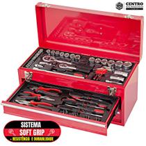 Gabinete com 3 Gavetas Para Ferramentas Com 90 Peças Kajima JFP90M Profissional Gabinete com 3 Gavetas Para Ferramentas Com 90 Peças Kajima JFP90M Profissional