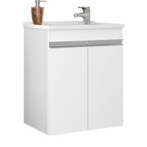 Gabinete Com Cuba Organizador E Decorativo Para Banheiro Gabinete Com Cuba Organizador E Decorativo Para Banheiro