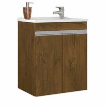 Gabinete Com Cuba Organizador E Decorativo Para Banheiro Gabinete Com Cuba Organizador E Decorativo Para Banheiro