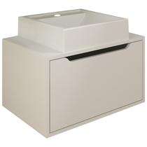 Gabinete Com Cuba Para Banheiro BN3630x46 Branco Tecno Mobili