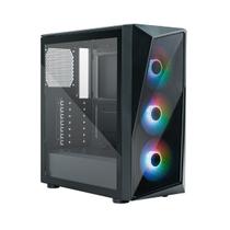 Gabinete Cooler Master Cmp 520 Lateral De Vidro - 3 Fans Led Argb- Preto - Cp520-kgnn-s00