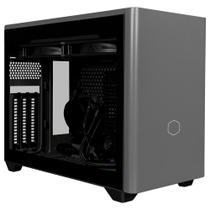 Gabinete Cooler Master MasterBox NR200P Max, Lateral em Vidro Temperado, Mini ITX, Fonte e Water Cooler, Cinza Escuro - NR200P-MCNN85-SL0 Gabinete Cooler Master MasterBox NR200P Max, Lateral em Vidro Temperado, Mini ITX, Fonte e Water Cooler, Cinza Escuro - NR200P-MCNN85-SL0