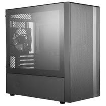 Gabinete Cooler Master Masterbox Nr400 Matx Mini Tower Lateral De Vidro Temperado Usb 3.0 Preto Mcb-nr400-kgnn-s00