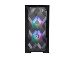 Gabinete Cooler Master Masterbox TD300 MESH Lateral em Vidro Temperado Mini ITX/ Micro ATX Preto - T Gabinete Cooler Master Masterbox TD300 MESH Lateral em Vidro Temperado Mini ITX/ Micro ATX Preto - T