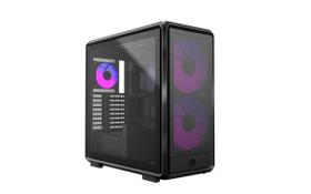 Gabinete Cooler Master Masterframe 600 Mesh Preto 3 Fans Argb Mf600m-kgnn-s01