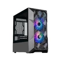Gabinete Cooler Master Td300 Mesh Micro-atx Mini Tower Lateral De Vidro Temperado Preto Td300-kgnn-s00