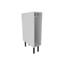 Gabinete Cozinha Modulado CZ-3304 Toalheiro 20cm Branco Tecno Mobili