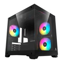 Gabinete crypton quasar 3x fan rainbow