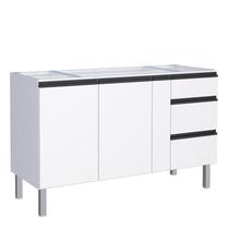 Gabinete de Aço Para Pia 150 Gaia 3G Flat Cozimax Branco Gabinete de Aço Para Pia 150 Gaia 3G Flat Cozimax Branco