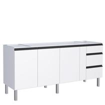 Gabinete de Aço Para Pia 200 Gaia 3G Flat Cozimax Branco Gabinete de Aço Para Pia 200 Gaia 3G Flat Cozimax Branco