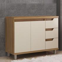 Gabinete de Banheiro 100cm sem Cuba Ref 1000 Cewal - Itapuã/Off White