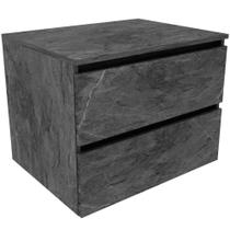 Gabinete De Banheiro 60 Cm Com 2 Gavetas Joana Mármore Lunar Gabinete De Banheiro 60 Cm Com 2 Gavetas Joana Mármore Lunar