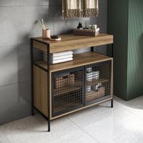 Gabinete de Banheiro Balcão Sem Cuba Organizador Com Portas Gabinete de Banheiro Balcão Sem Cuba Organizador Com Portas