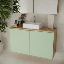 Gabinete de Banheiro com Cuba 110cm X 65cm Nature Gabinete de Banheiro com Cuba 110cm X 65cm Nature