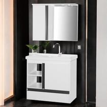 Gabinete de Banheiro com Espelheira Kit Macapá 60cm Branco Gabinete de Banheiro com Espelheira Kit Macapá 60cm Branco