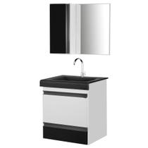 Gabinete de Banheiro com Espelheiro Kit Natal 50cm