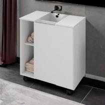 Gabinete de Banheiro Pequin Branco Bechara Gabinete de Banheiro Pequin Branco Bechara